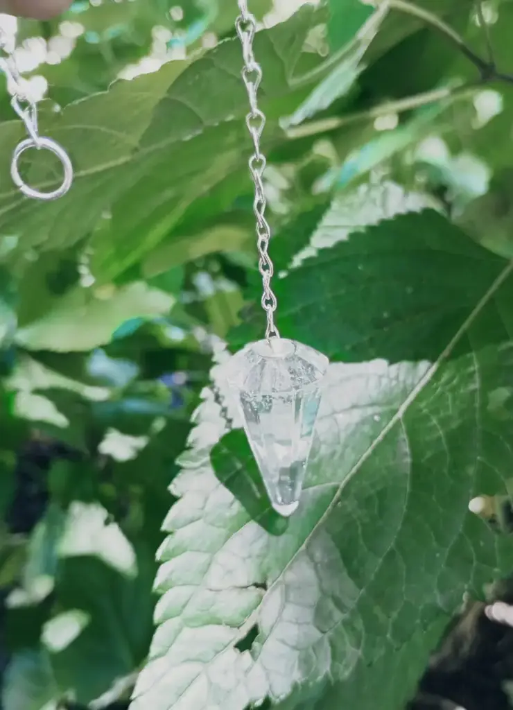 Pendulo Cuarzo Cristal Piramidal