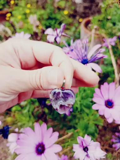 Dije Corazon Amatista